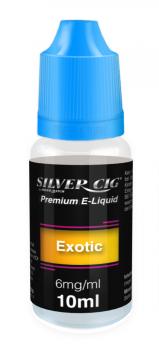 E-Liquid Silver-Cig Exotic 6mg Nikotin 10ml im 5er Dsp.(DPT2 Konform EU Herstell